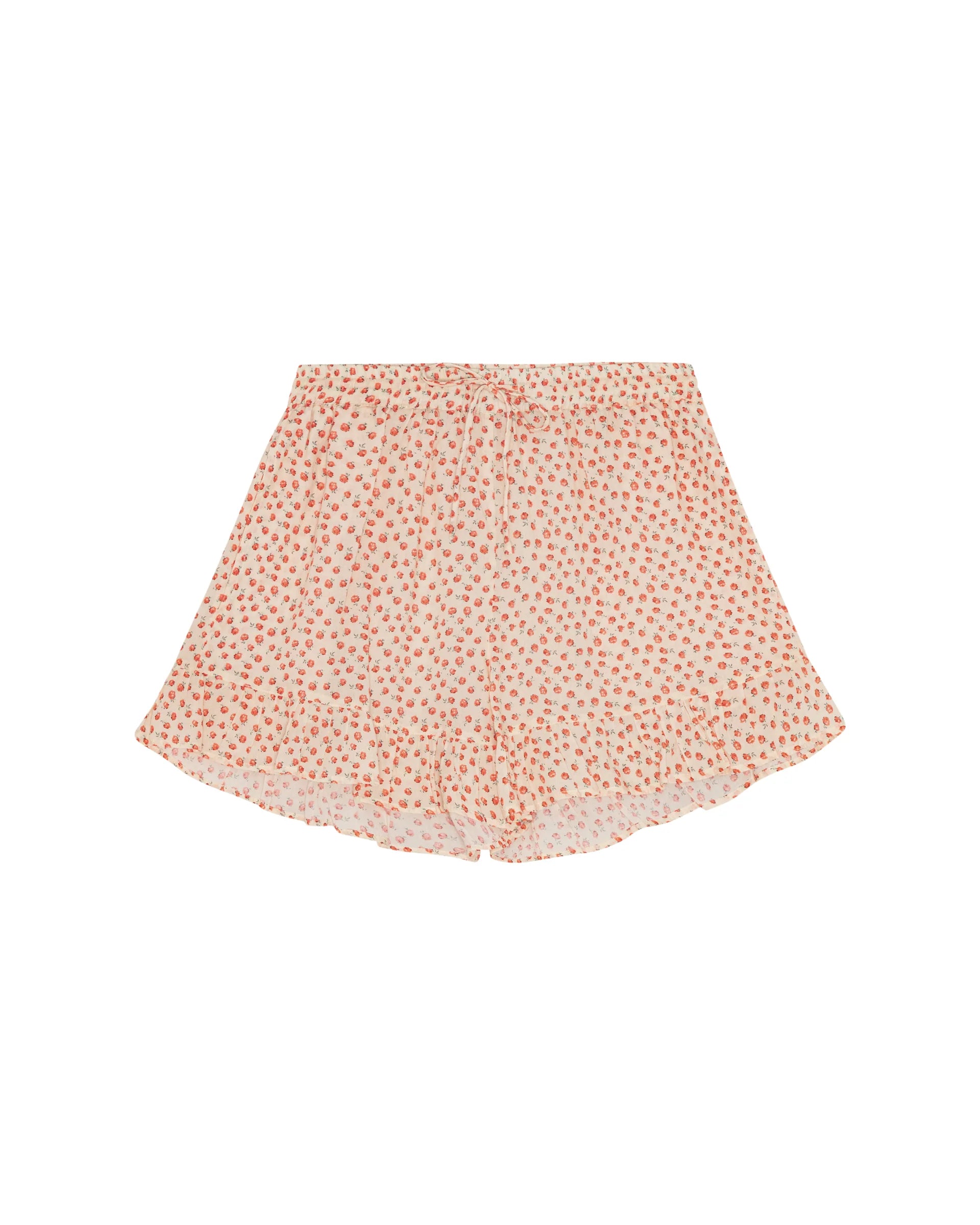 HABIBA New Dawn Frill Shorts in Berry