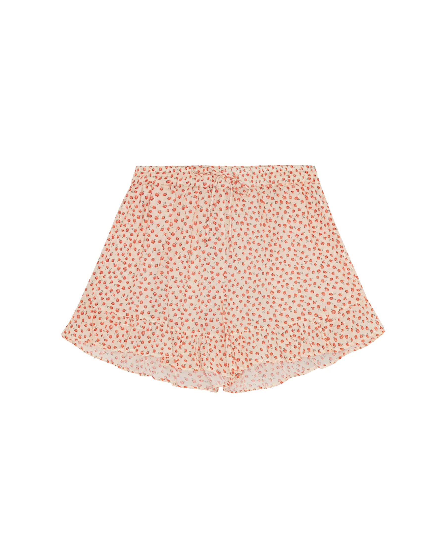 HABIBA New Dawn Frill Shorts in Berry