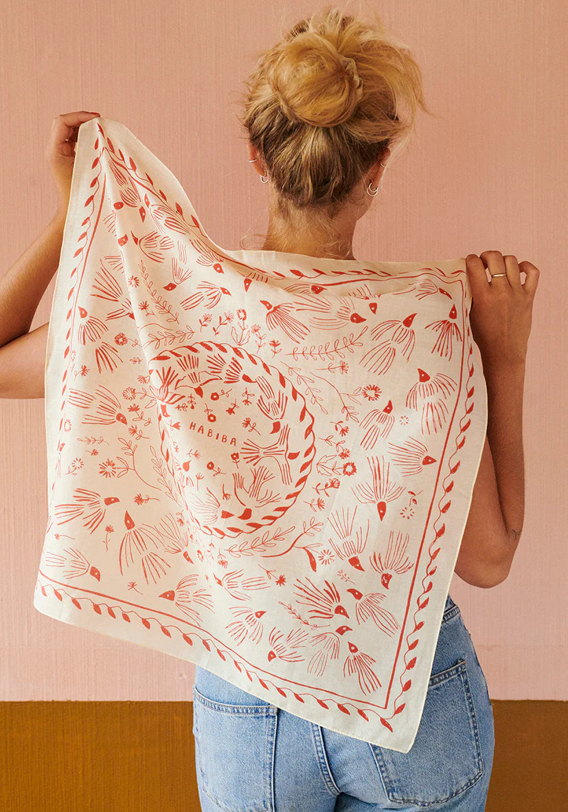 HABIBA Pattie Bandana in Vanilla