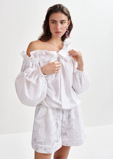EA Haquiri Top in White
