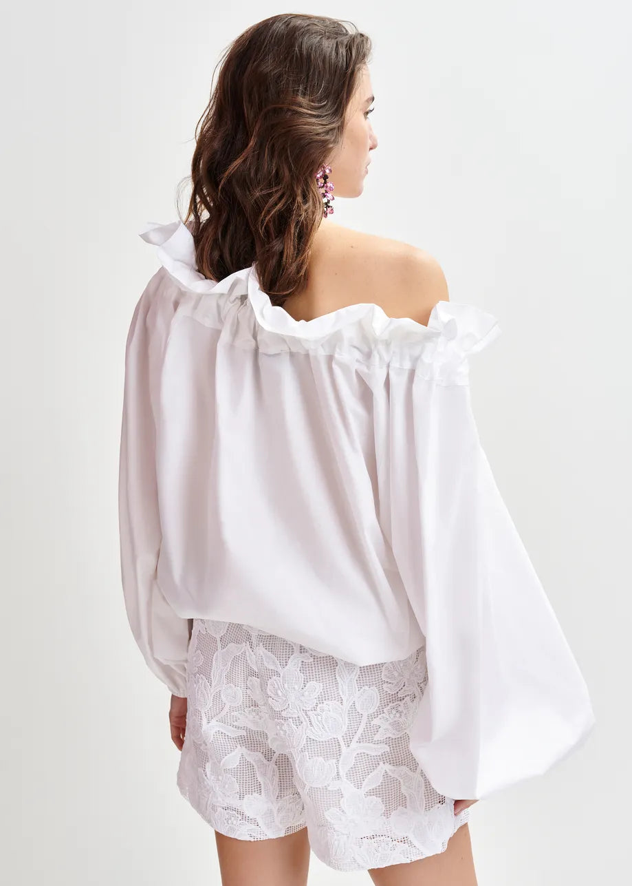 Essentiel Antwerp Haquiri Top in White