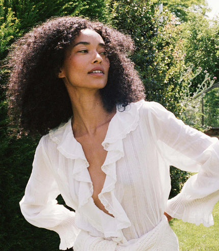 DÔEN Hardy Top in Salt