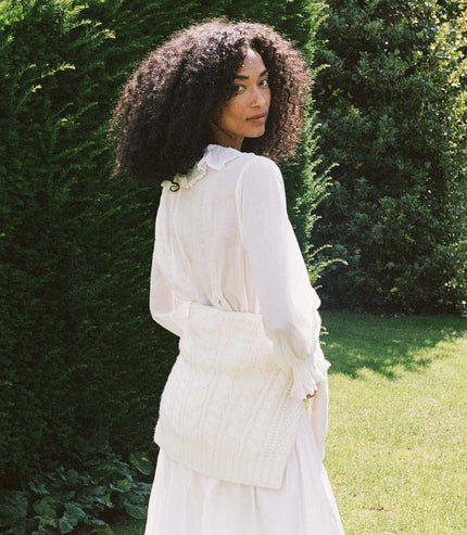 DÔEN Hardy Top in Salt