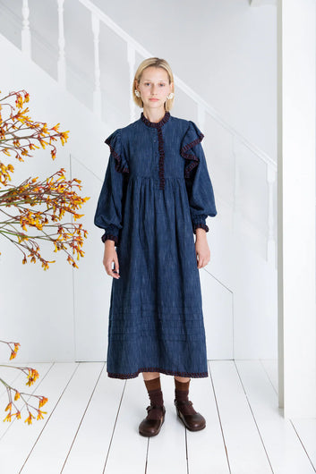 Bonte Harriette Dress in Midnight