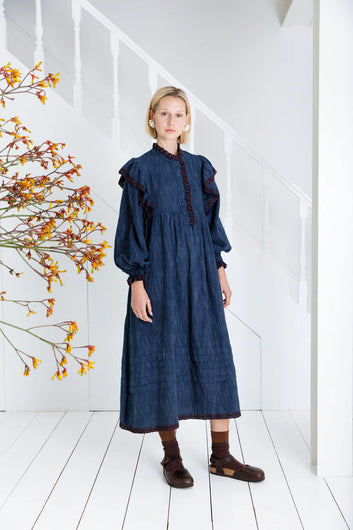Bonte Harriette Dress in Midnight