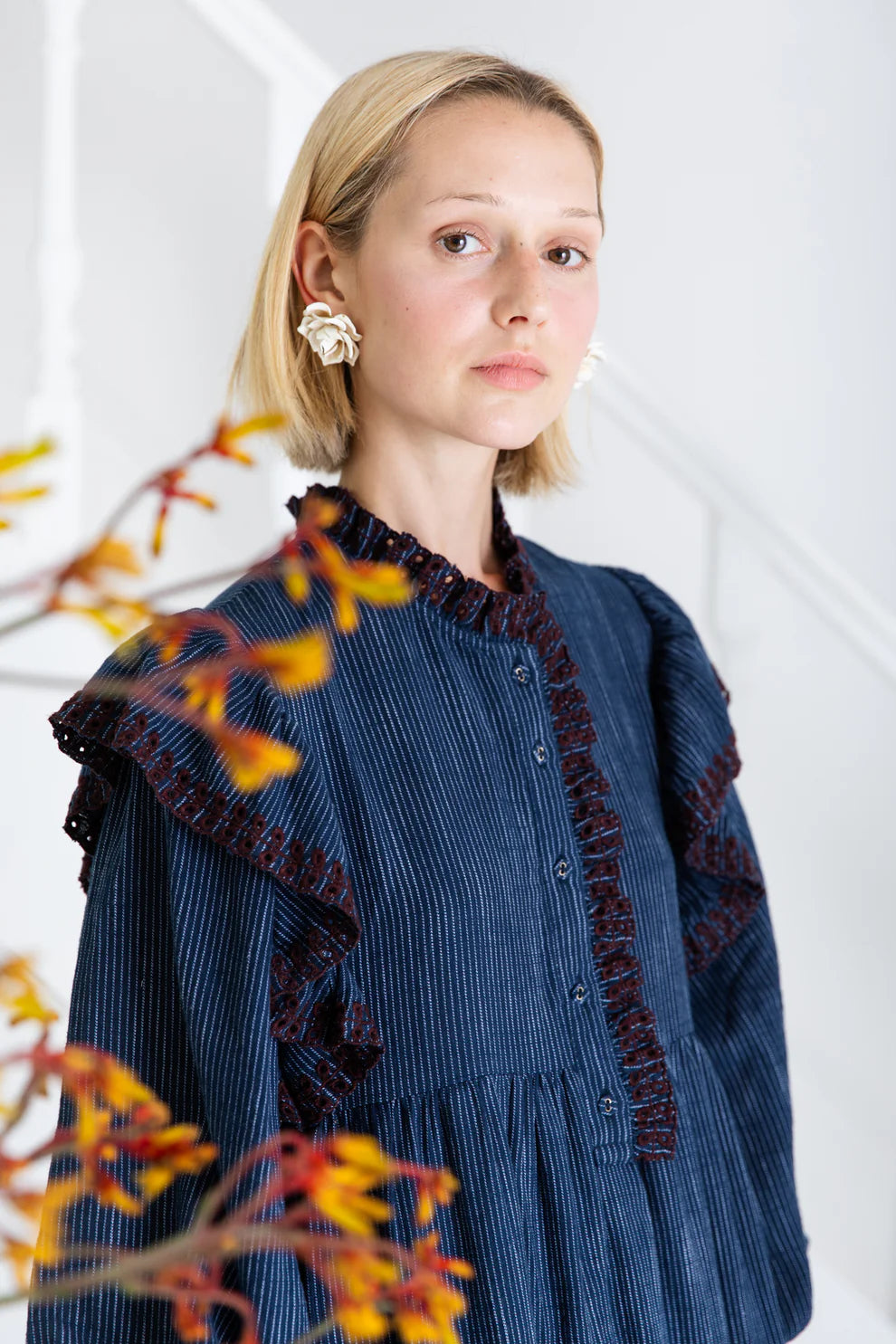 Bonte Harriette Dress in Midnight