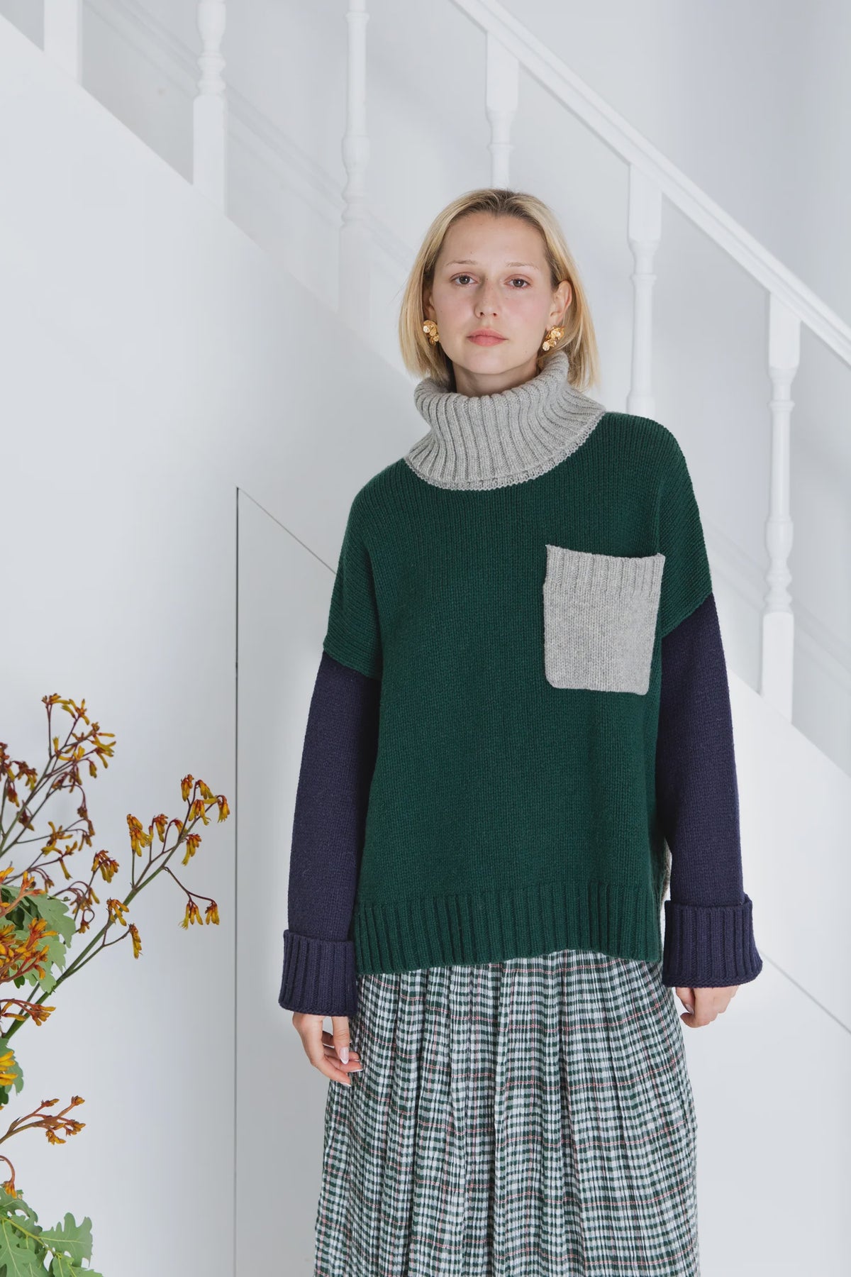 Bonte Harvey Knit in Fir