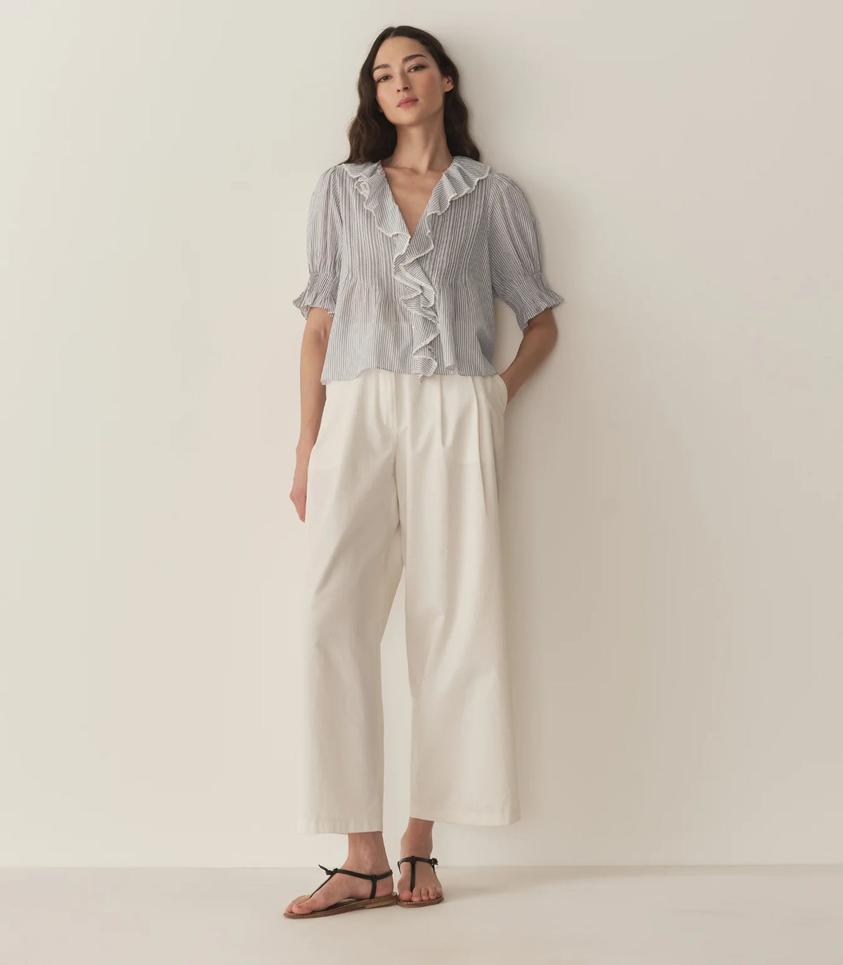 DOEN Henri Top in Adelaide Stripe