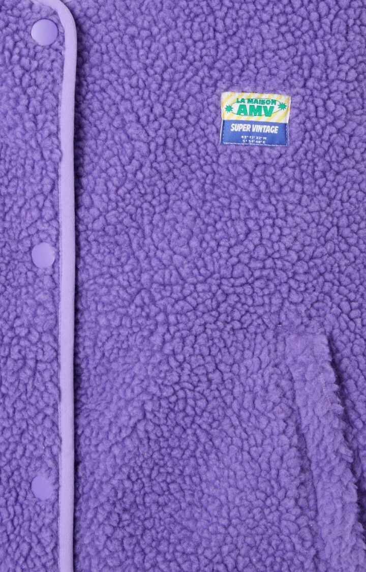 American Vintage Hoktown Fleece in Purple