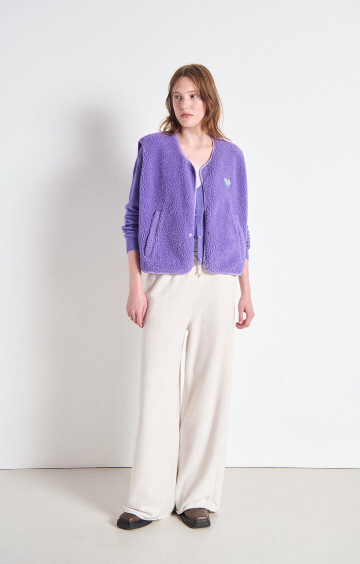American Vintage Hoktown Fleece in Purple
