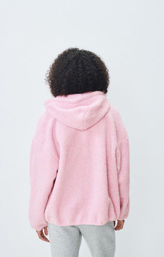 Americna Vintage Hoktown Fleece Hoodie  in Dragee Chine