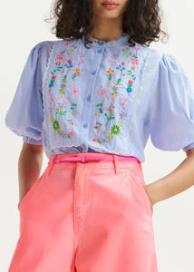 You added <b><u>EA Horange Embroidered Shirt in Aqua Blue</u></b> to your cart.