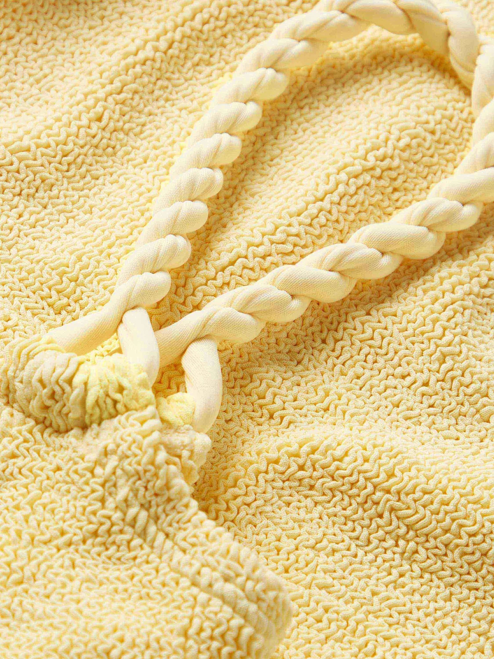 HUNZA G Pheobe Bikini in Butter