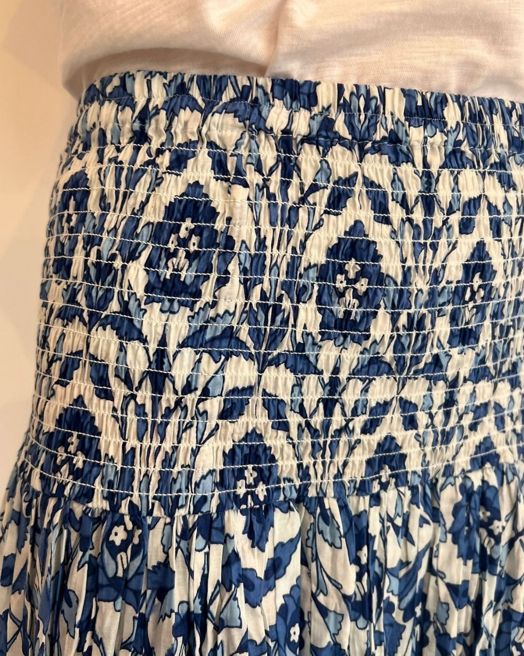 Handprint Dream Apparel Arista Skirt in Tasmin Blue
