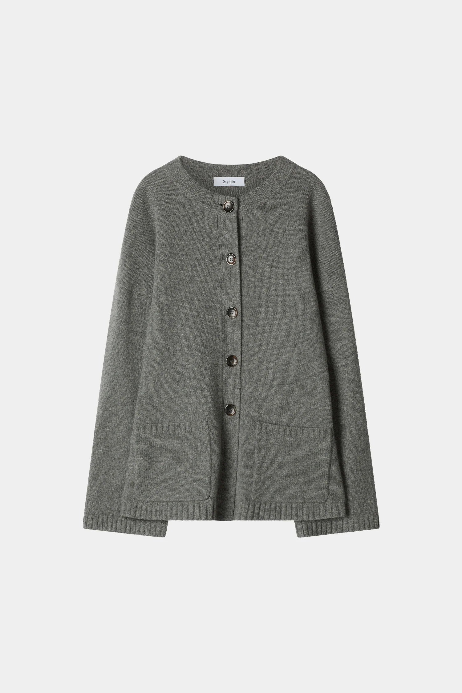 StyleIn Houlia Cardigan - Mid Grey