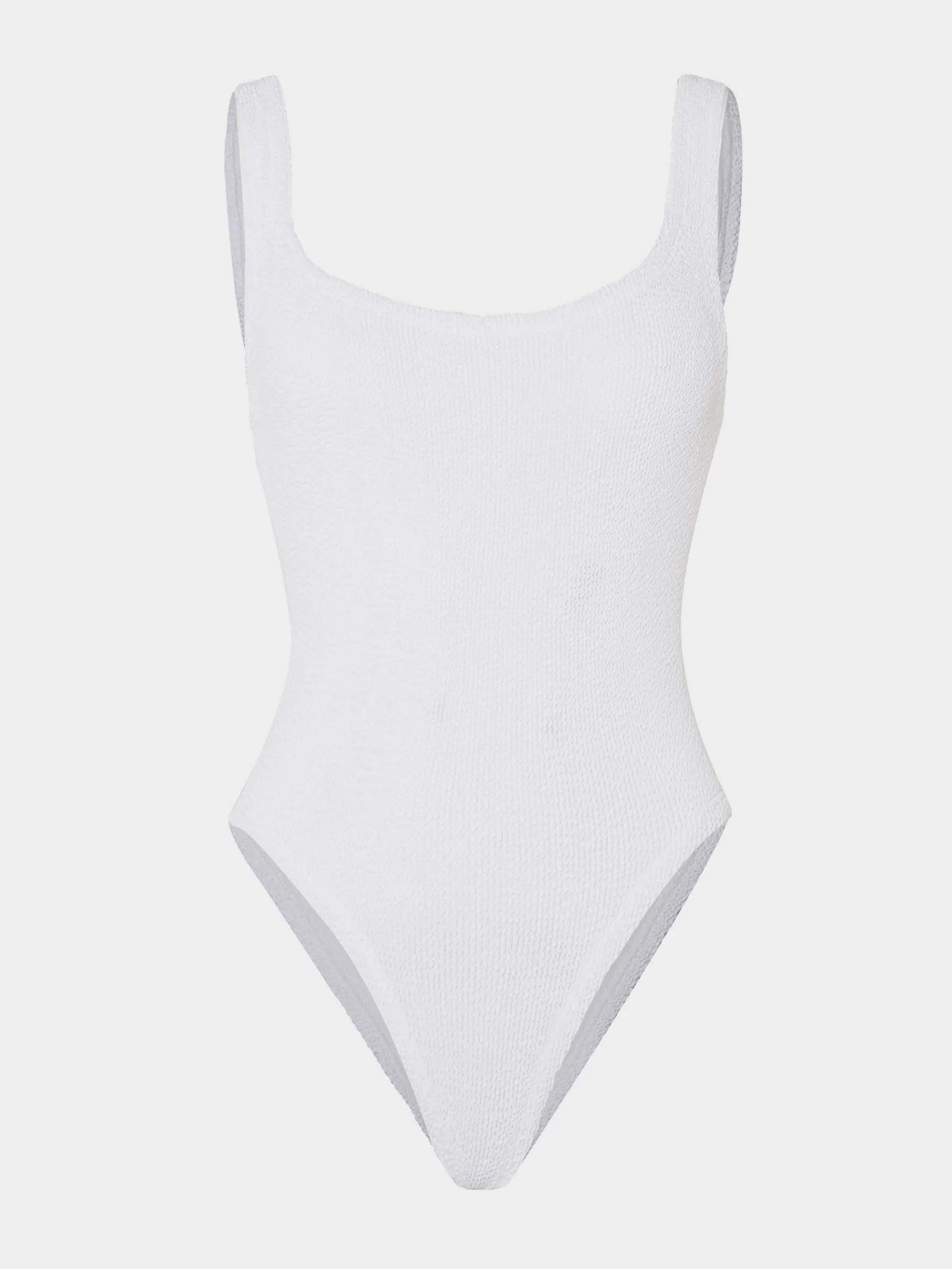 Hunza G Square Neck in White