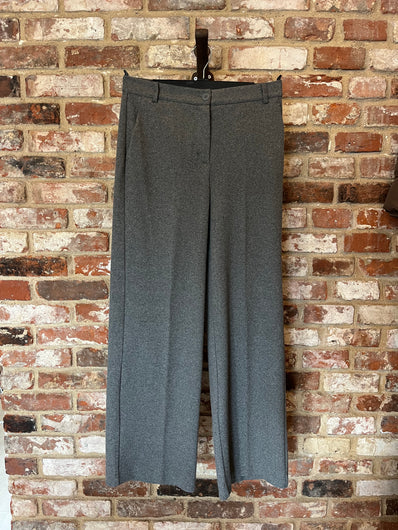 Weekend Max Mara Zelota Jersey Trouser in Medium Grey