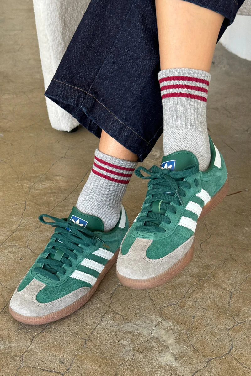 LS Girlfriend Socks in Heather Grey