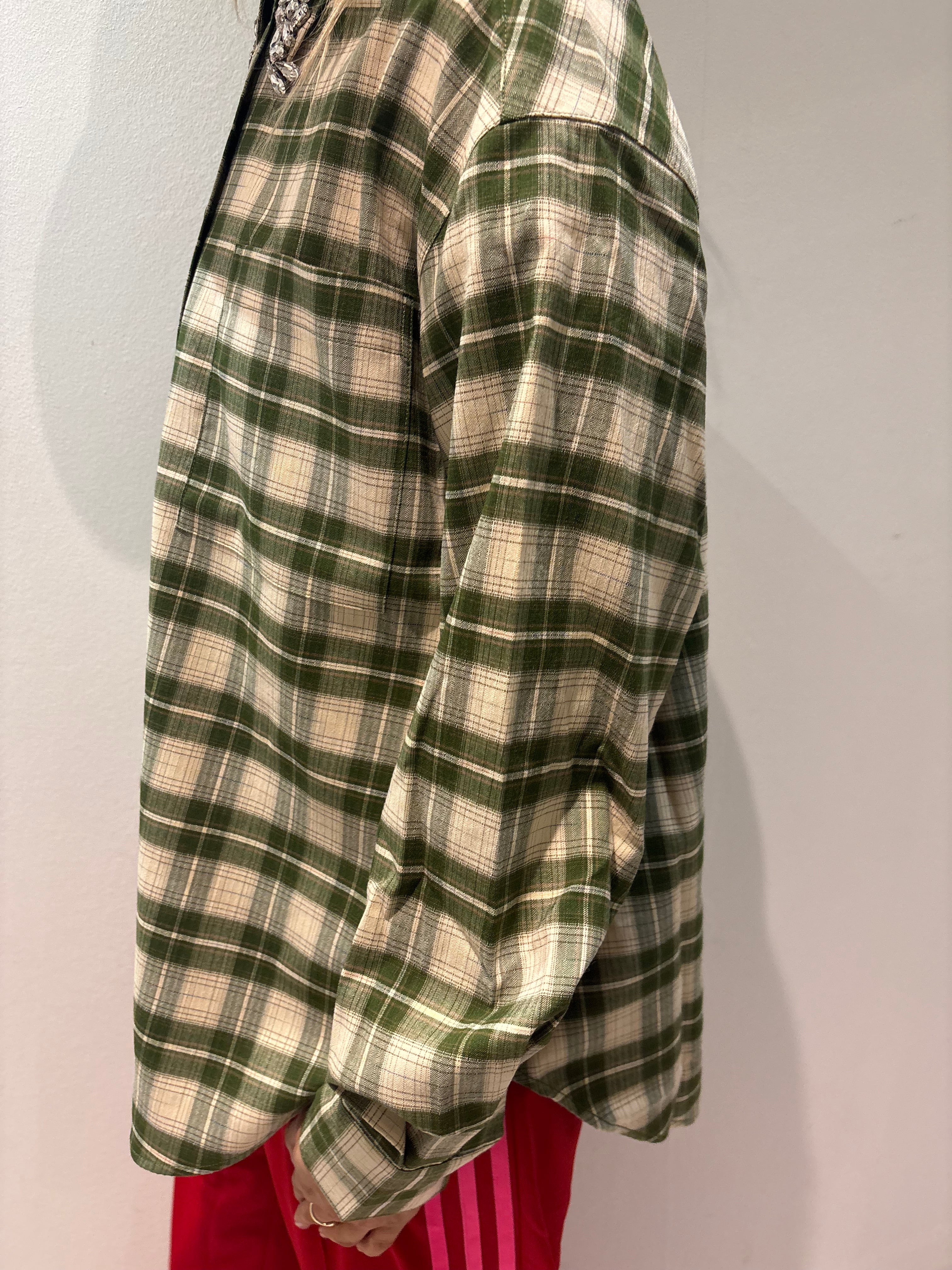 Essentiel Antwerp Juices Oversized Shirt in Off White