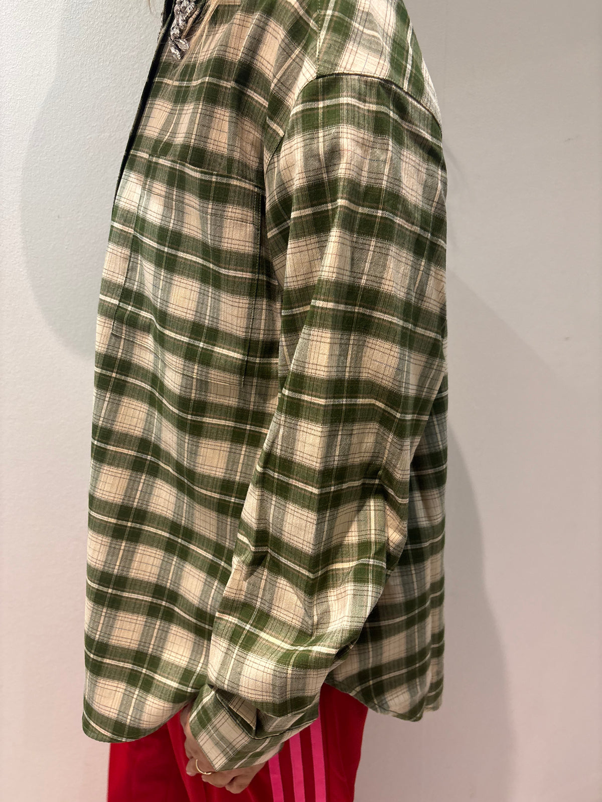 Essentiel Antwerp Juices Oversized Shirt in Off White