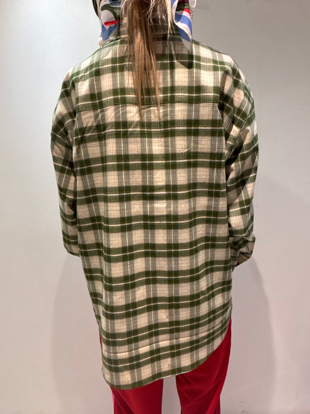 Essentiel Antwerp Juices Oversized Shirt in Off White