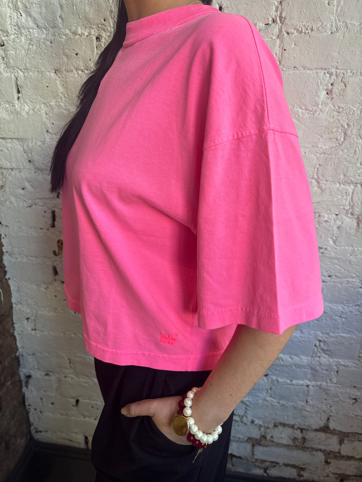Bellerose Vosso Tee in Fluo Pink