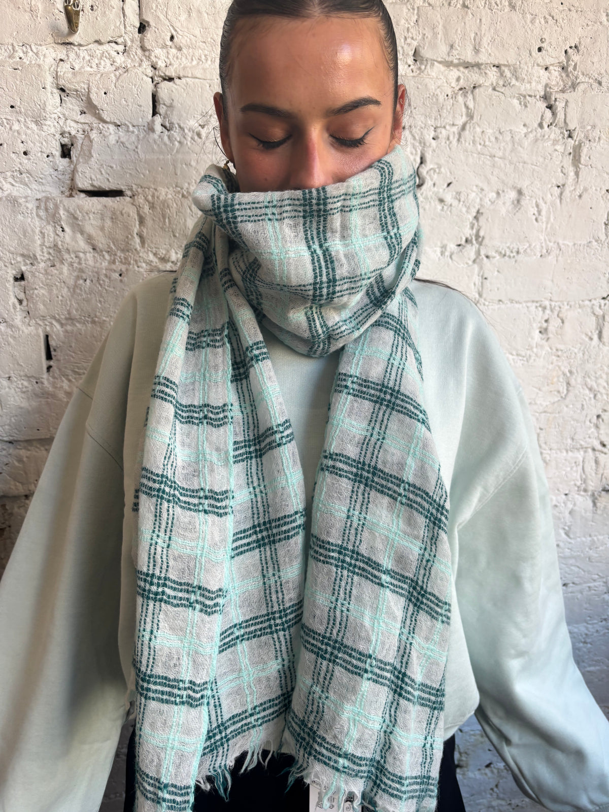 Bellerose Sovy Check Scarf