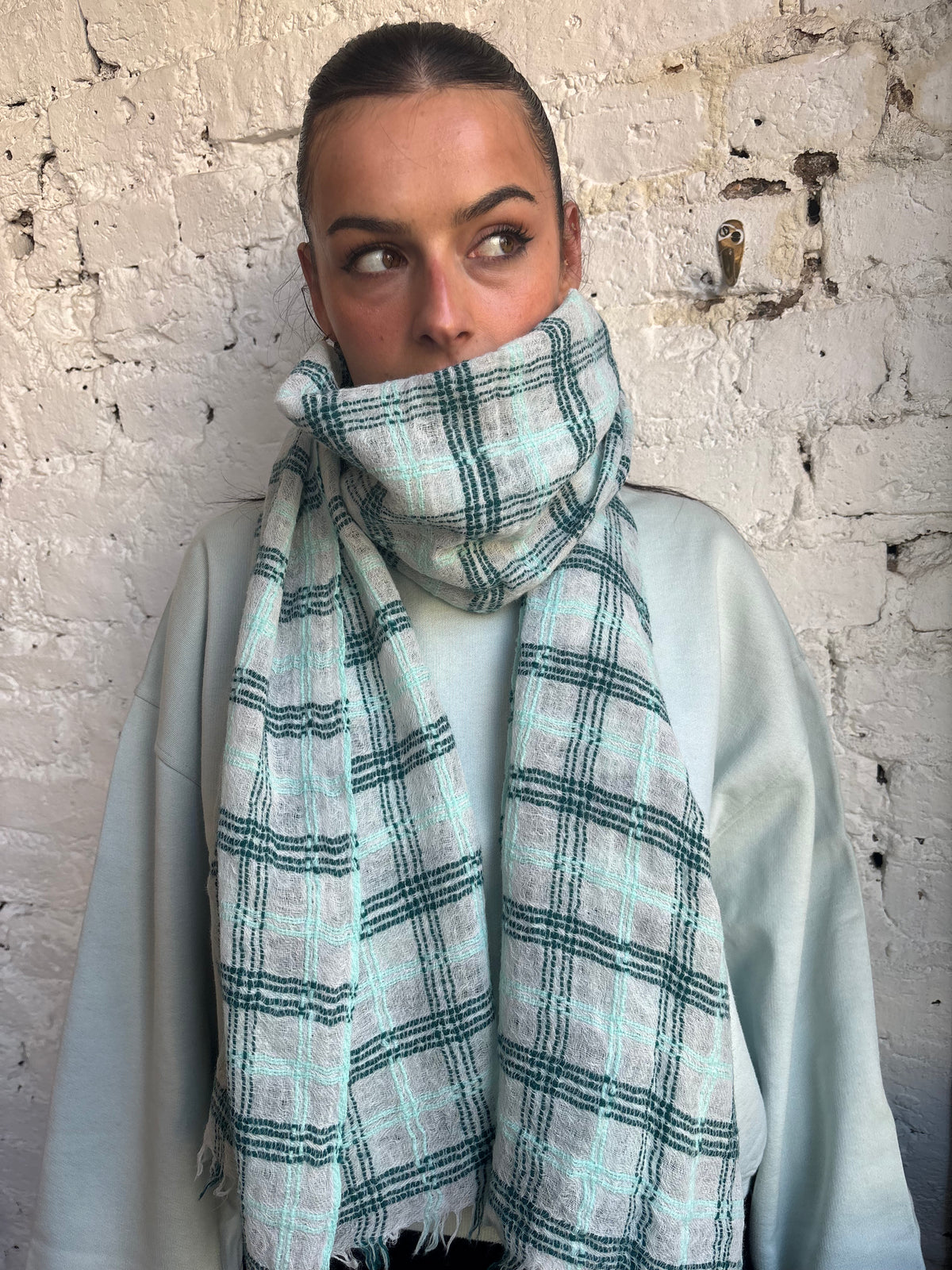 Bellerose Sovy Check Scarf
