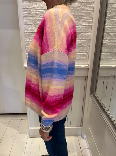 Colorush Kohala Twist Crew in Kaleidoscope