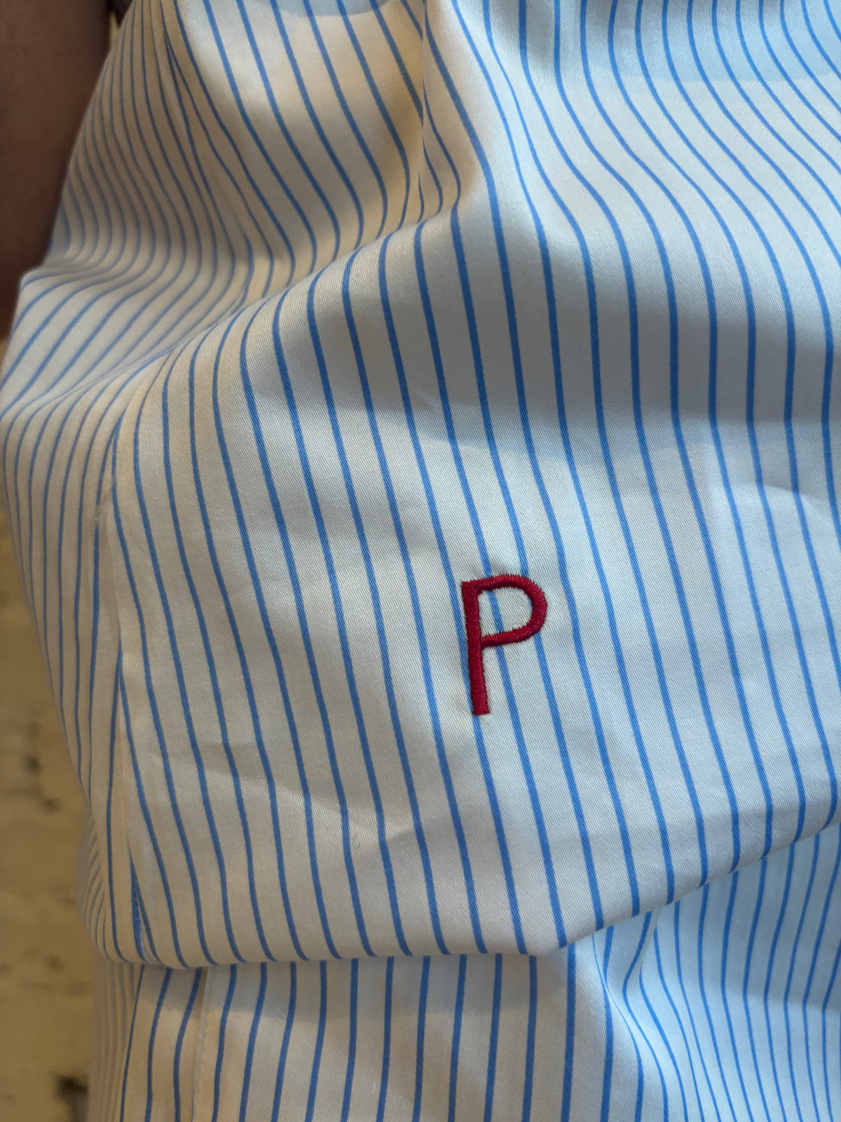 PARK Holiday Shop Stripe Cami Set in Blue Stripe