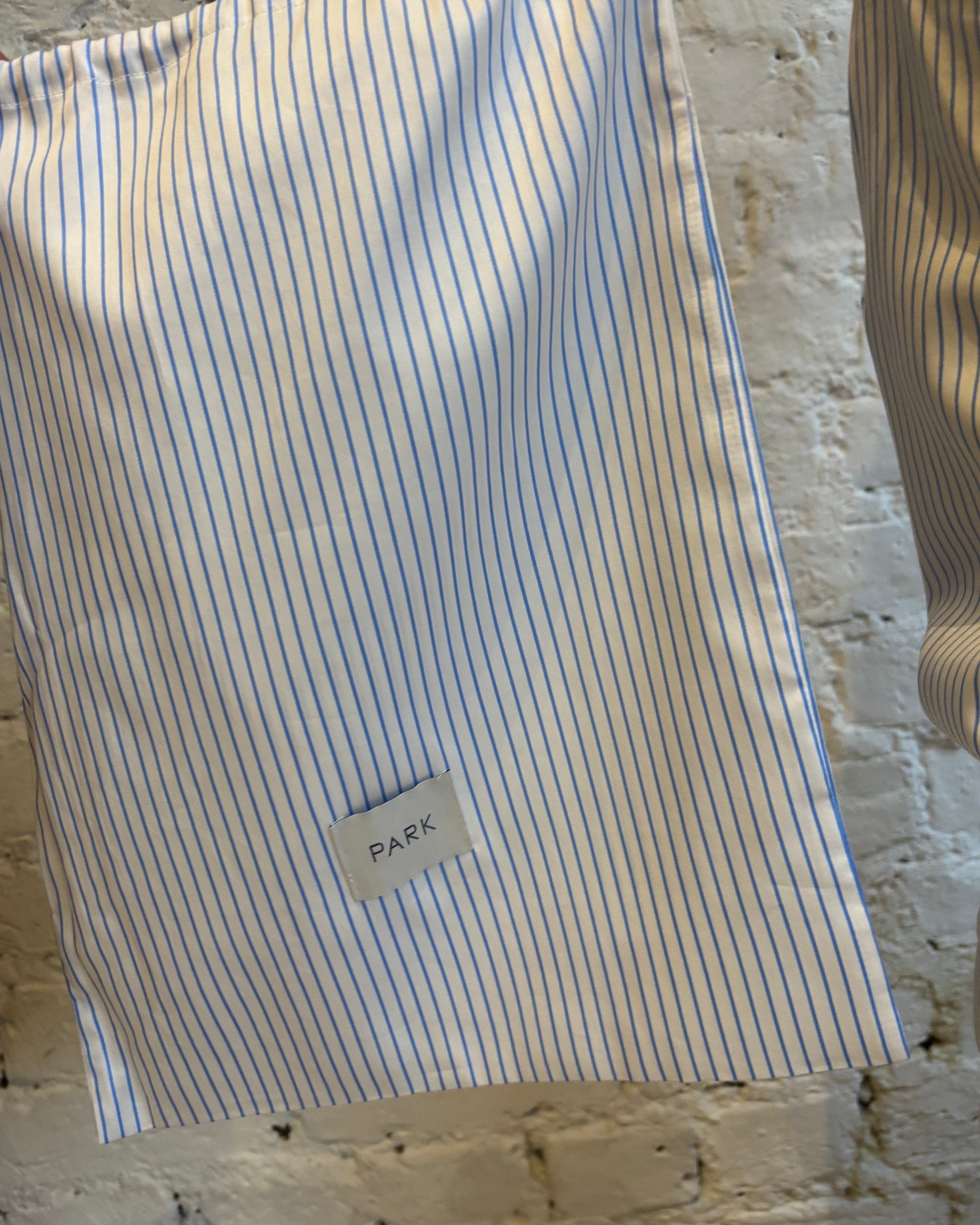 PARK Holiday Shop Stripe Cami Set in Blue Stripe