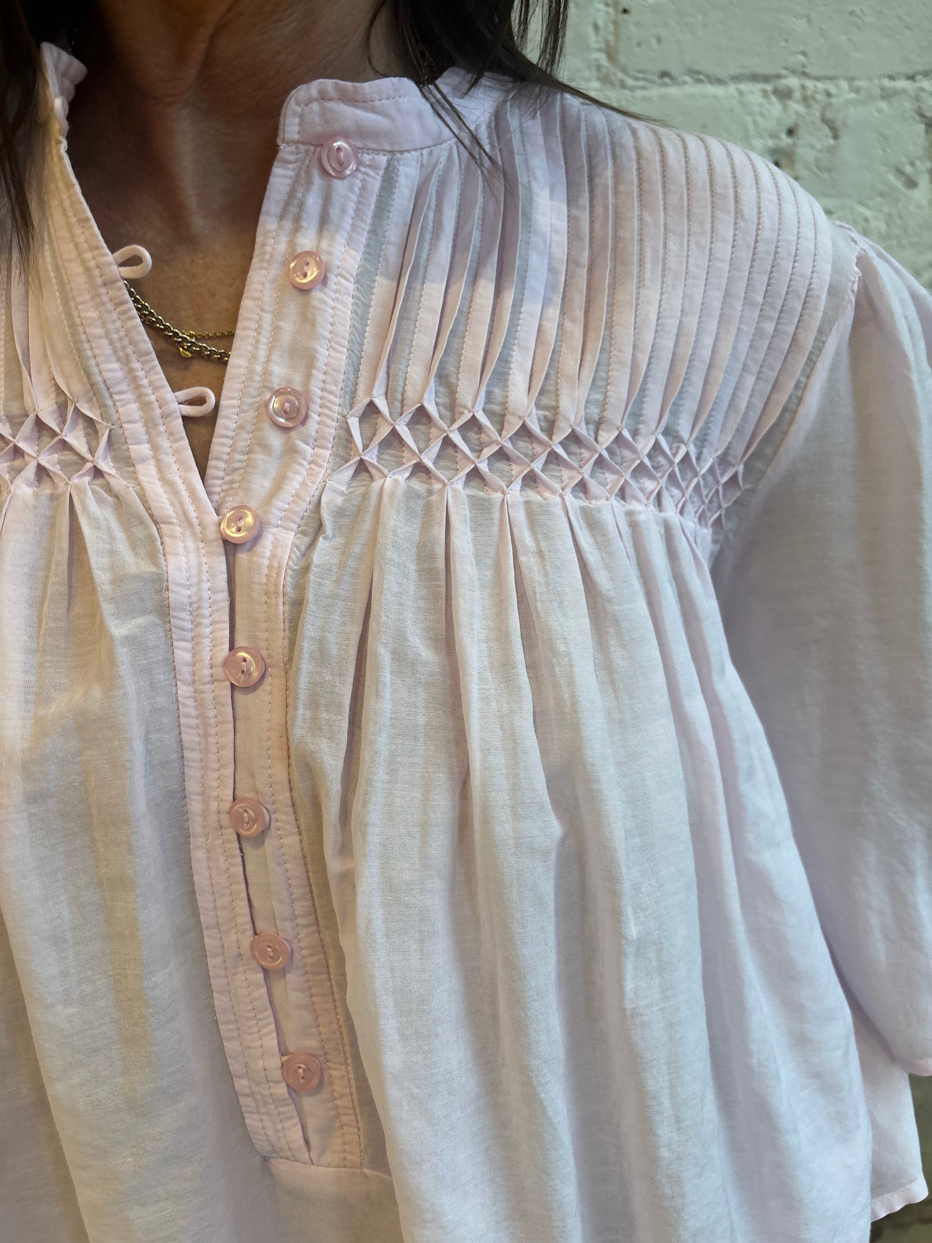 Marant Etoile Destiny Blouse in Light Pink