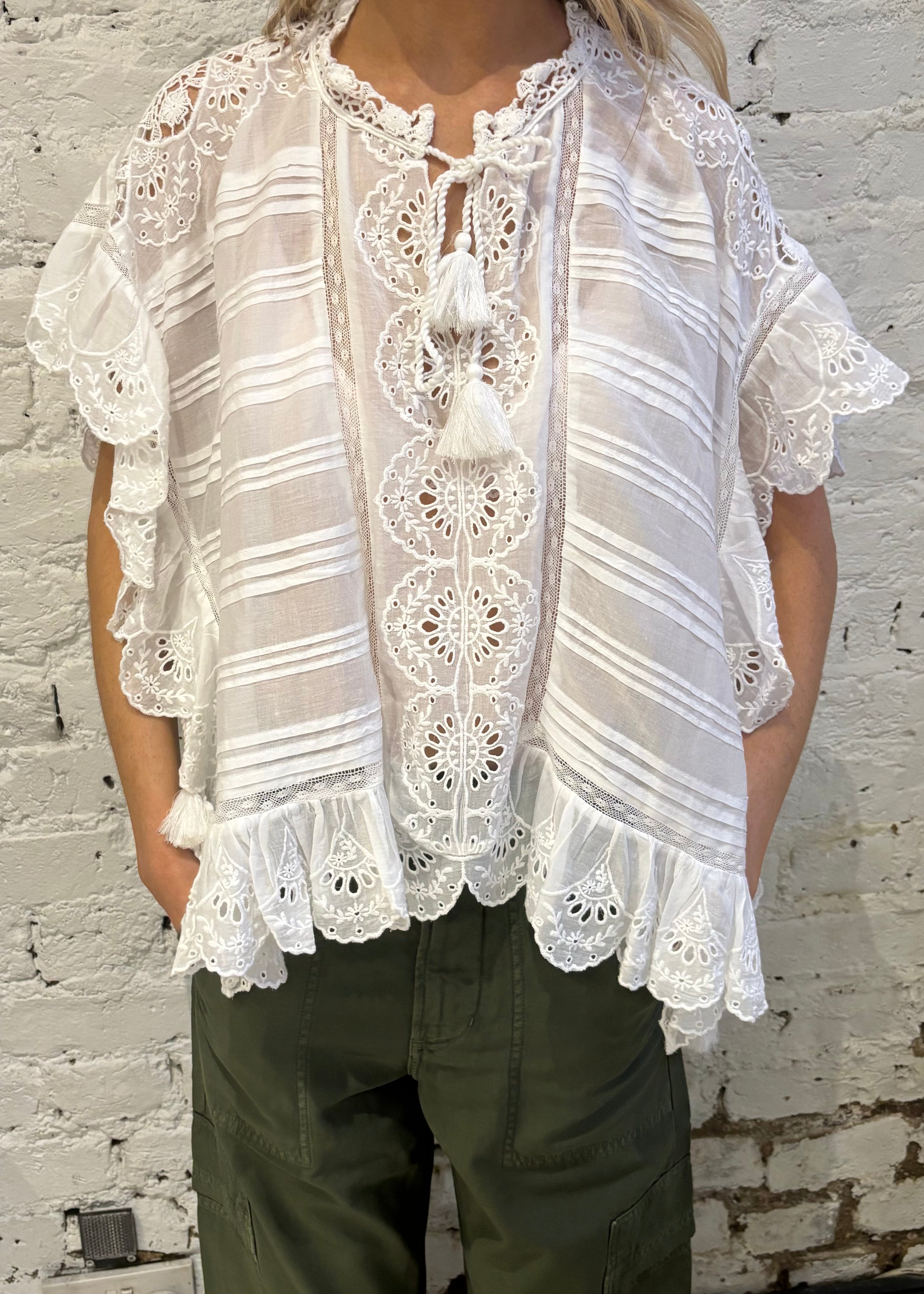 Marant Etoile Payton Blouse in White