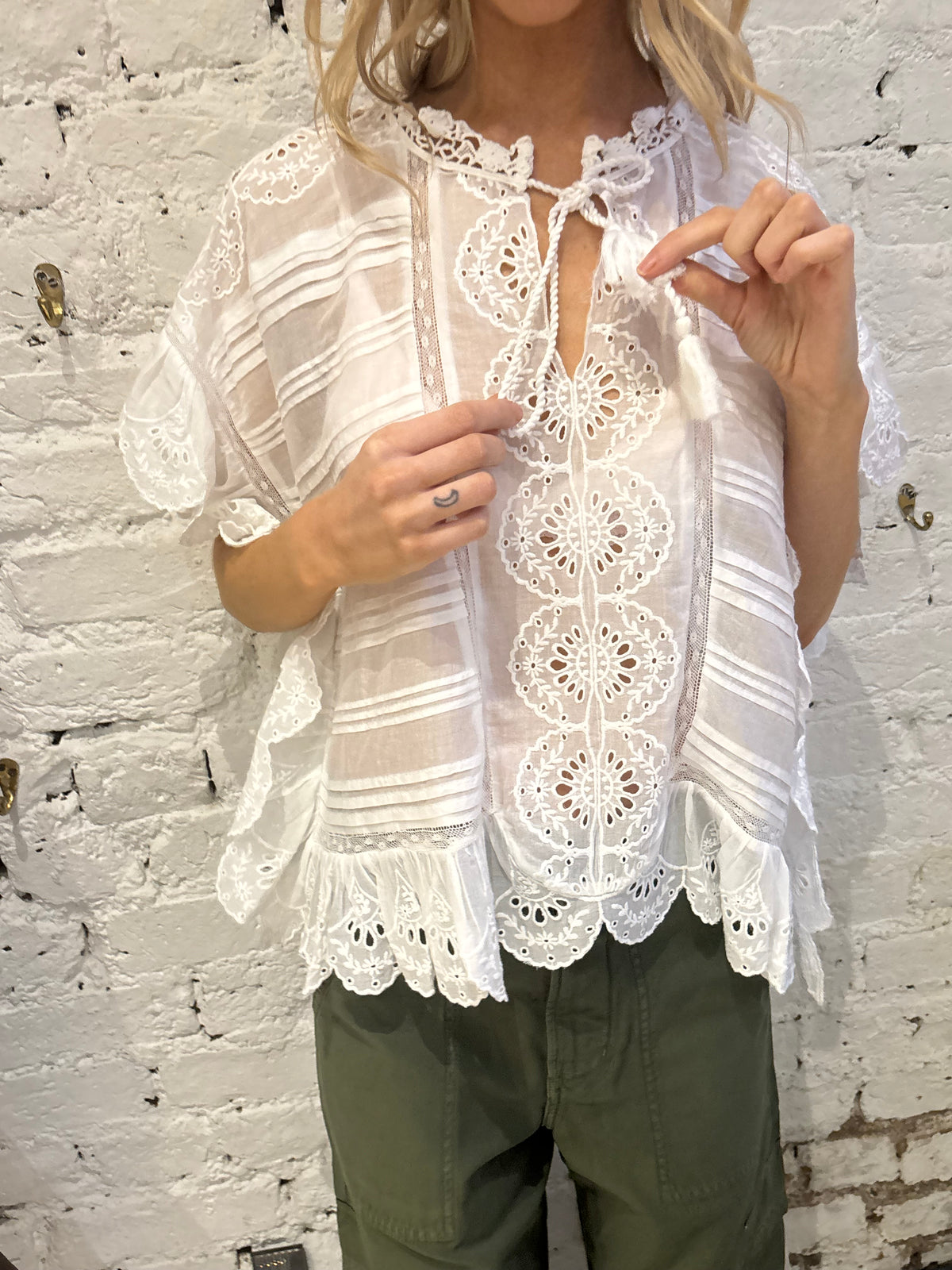 Marant Etoile Payton Blouse in White