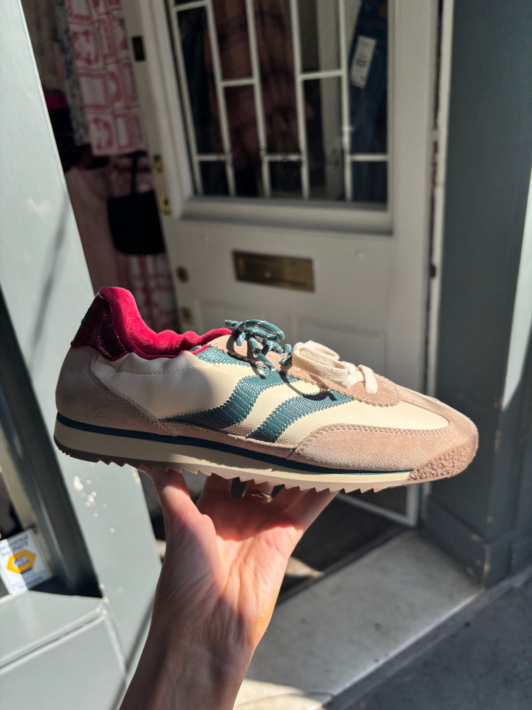 MRP Star Utah Trainers - Milk Green