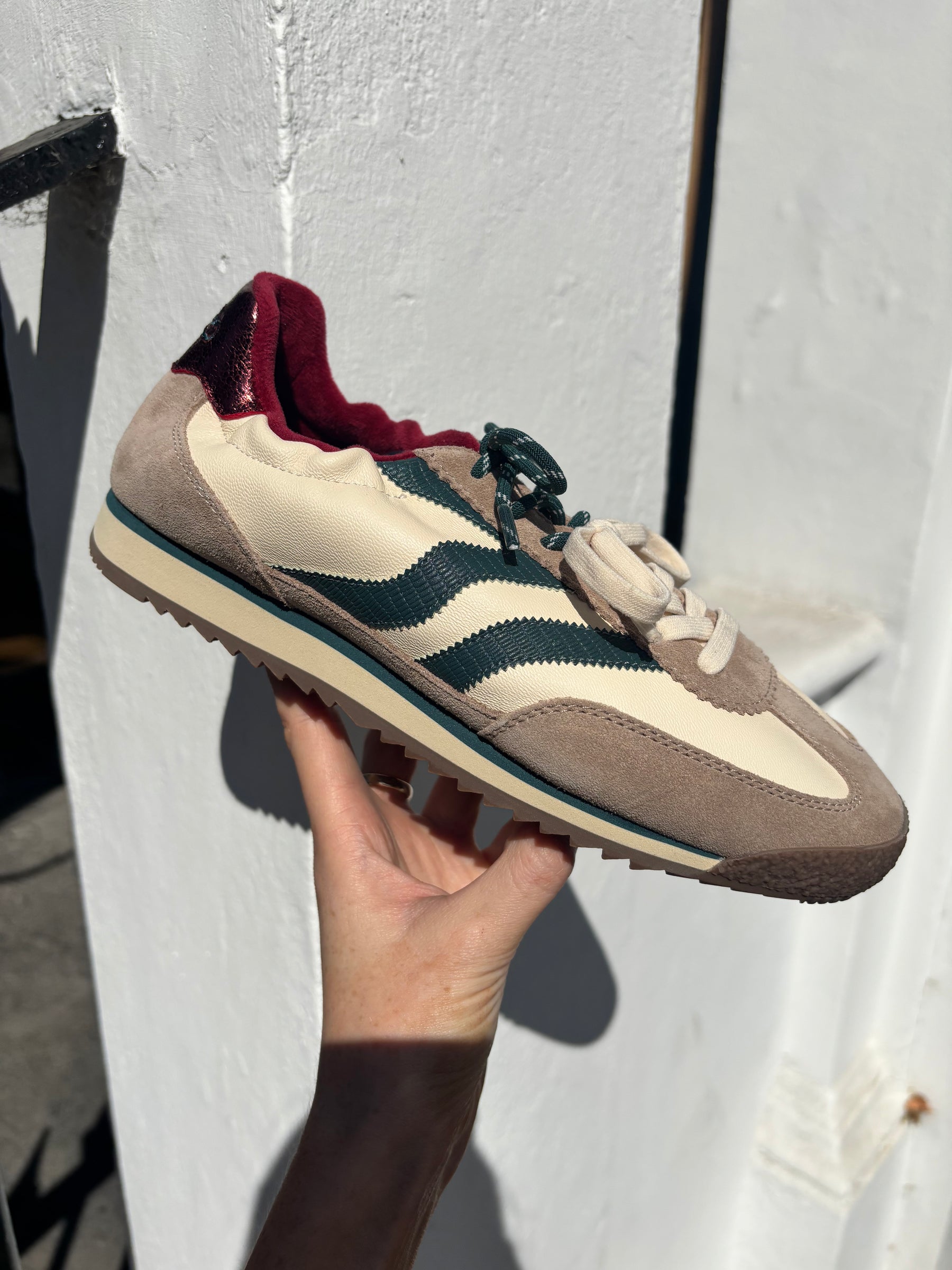 MRP Star Utah Trainers - Milk Green