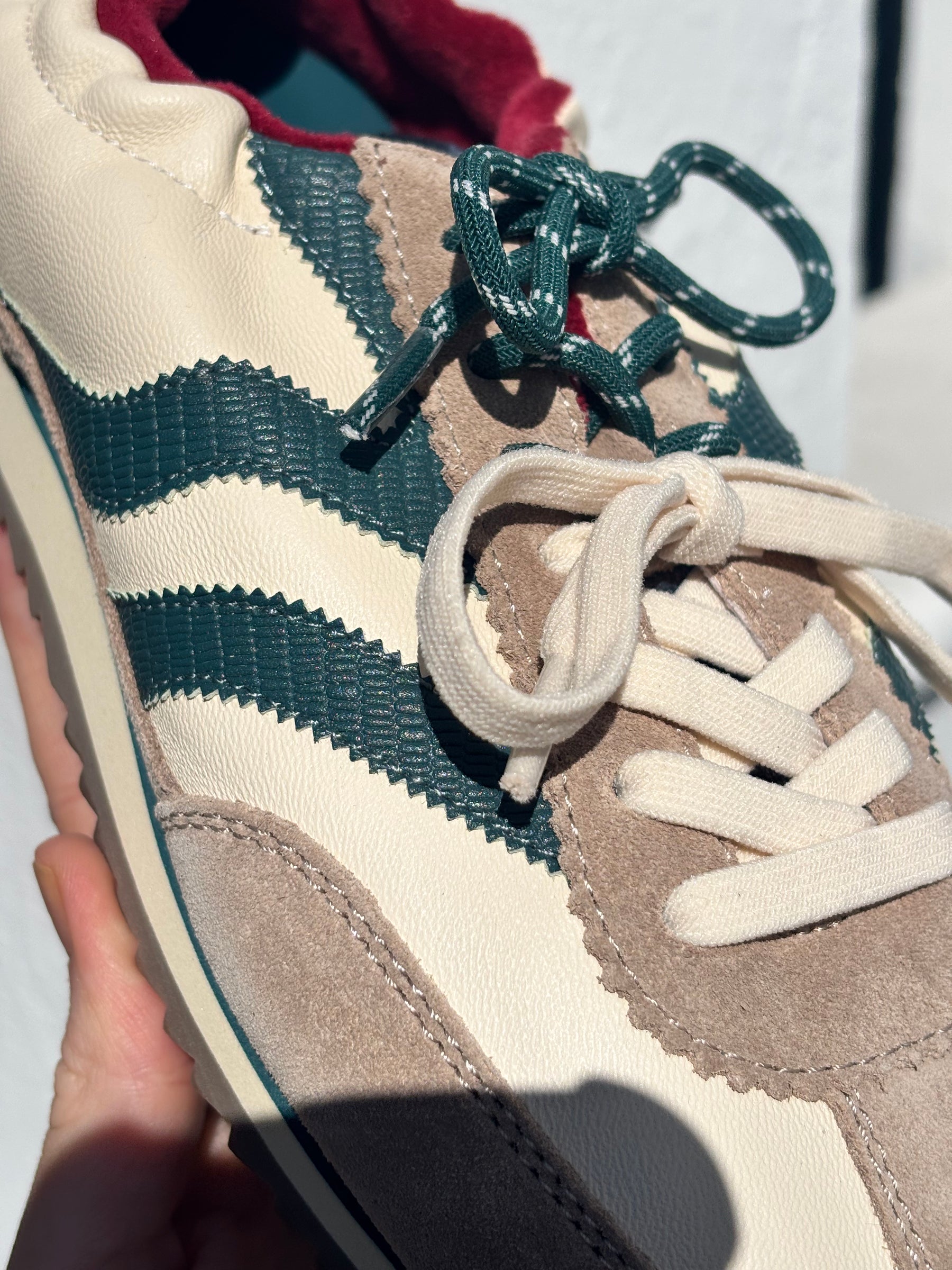 MRP Star Utah Trainers - Milk Green