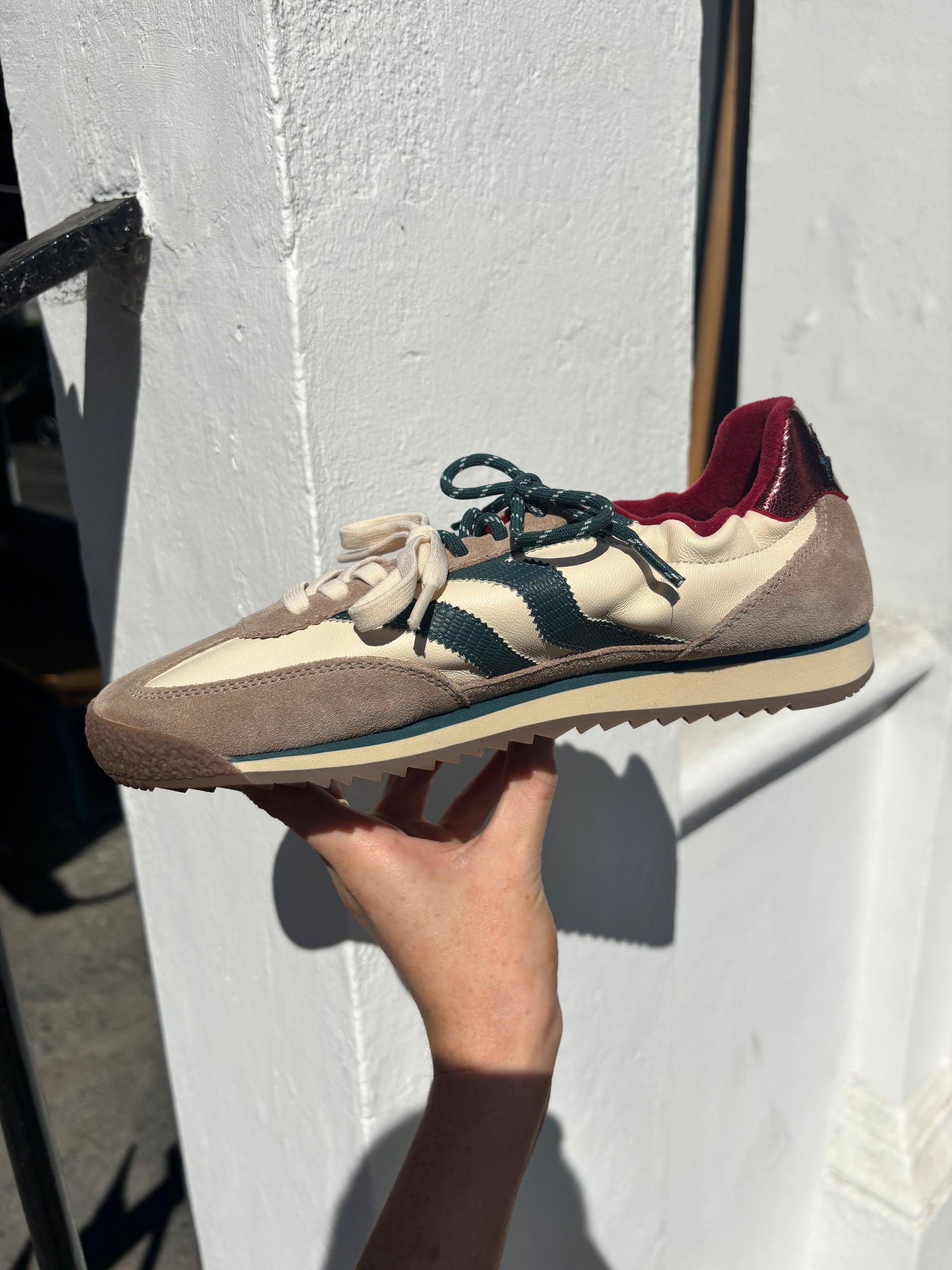 MRP Star Utah Trainers - Milk Green