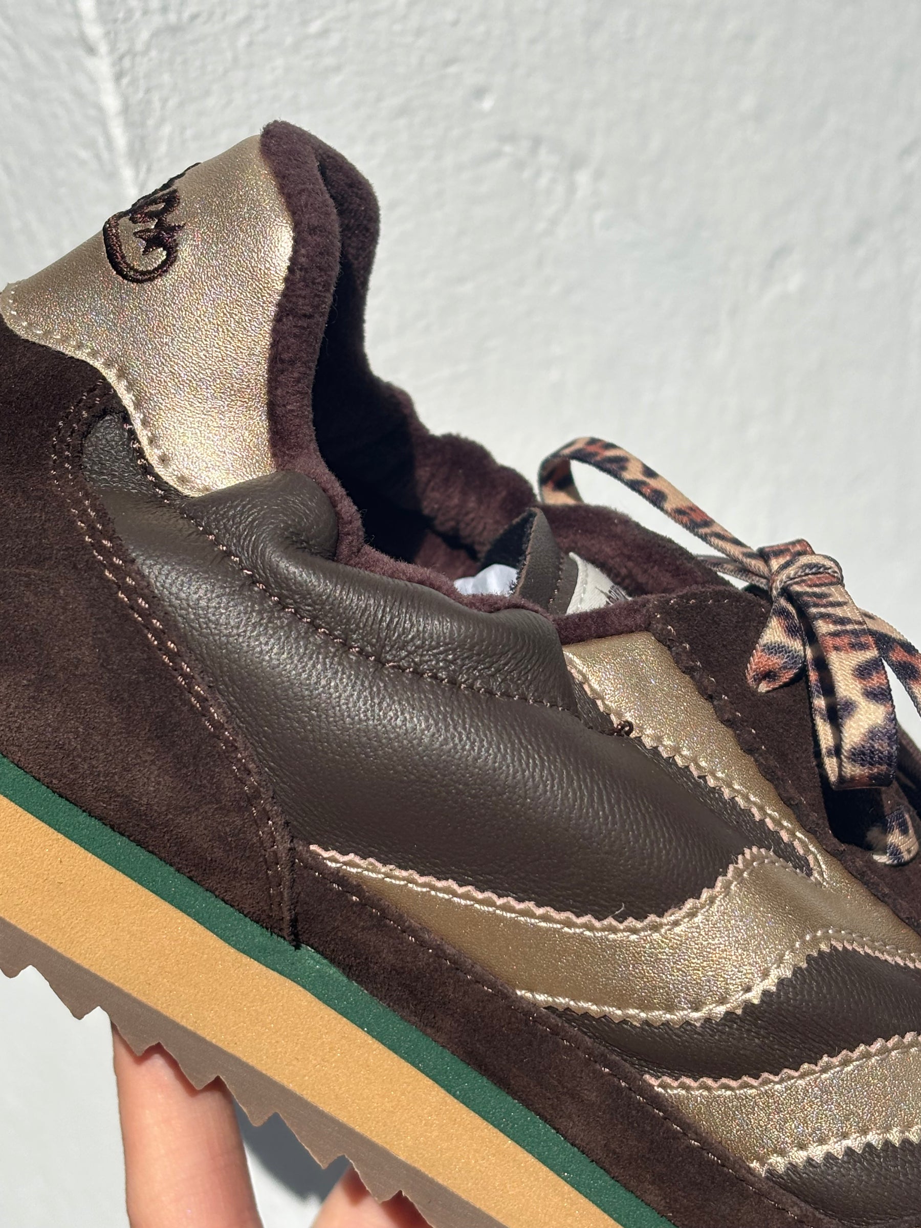 MRP Star Utah Trainers - Soft Chocolate