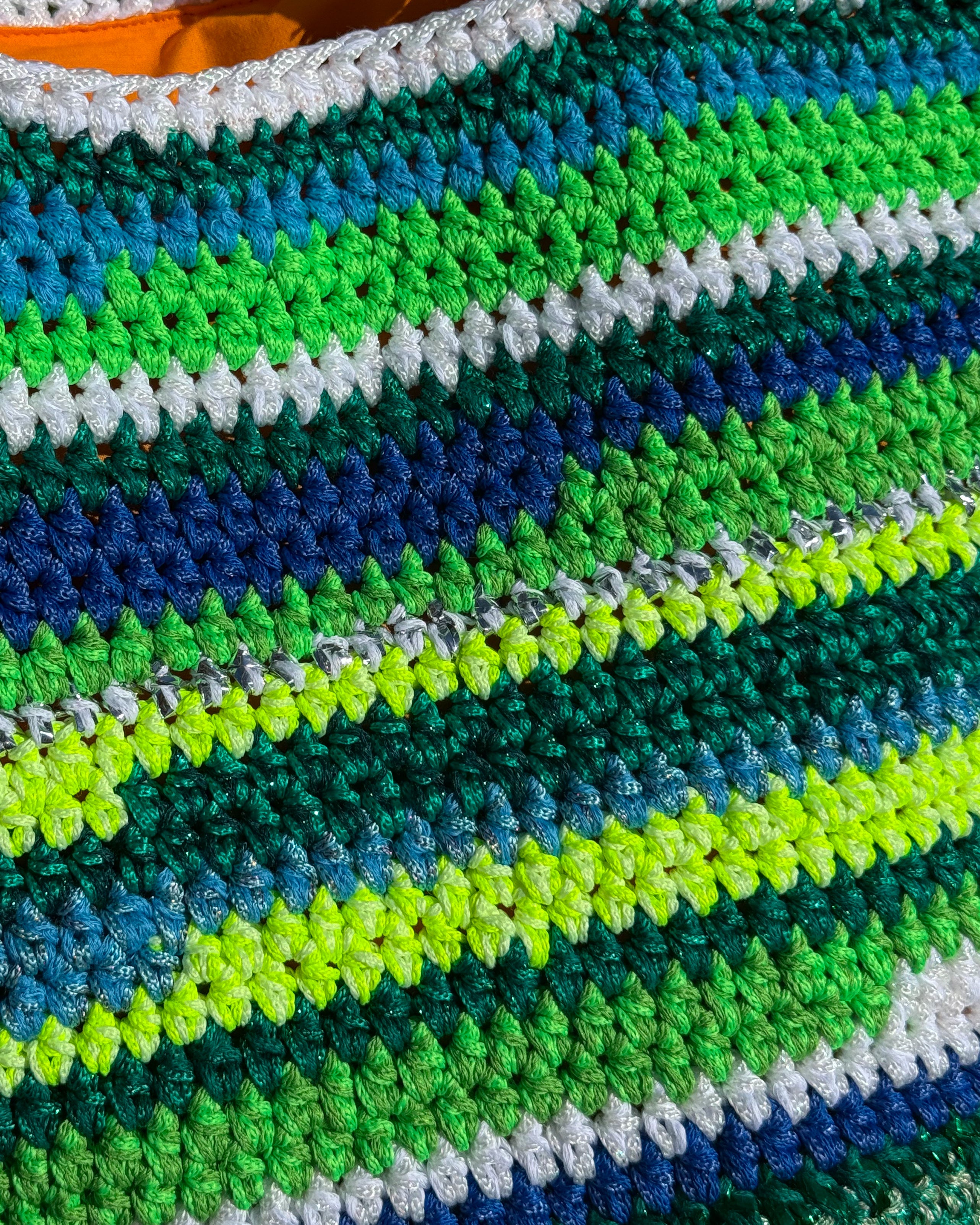 ND Feriha Bag in Blue Green
