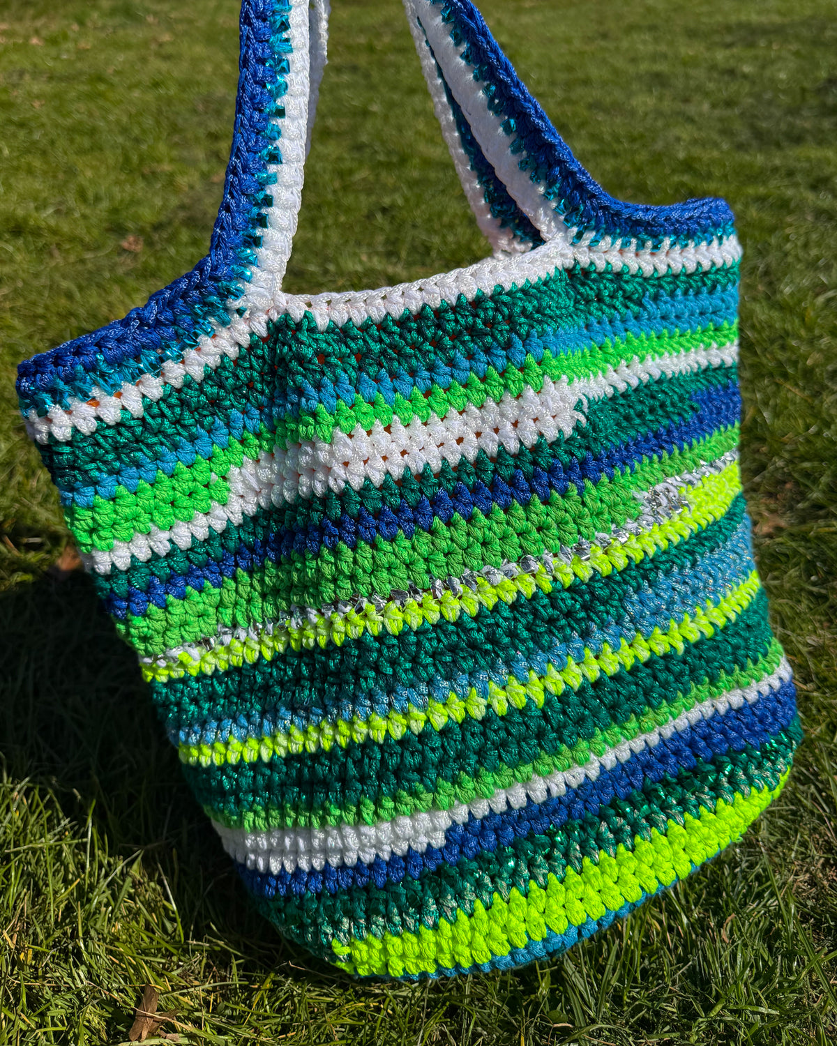 ND Feriha Bag in Blue Green
