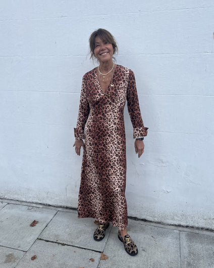 Primrose Park Uma Dress in Leopard