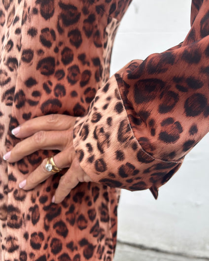 Primrose Park Uma Dress in Leopard