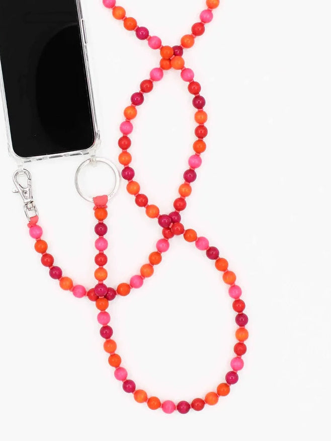 Ina Seifart Phone Necklace - Pink Mix
