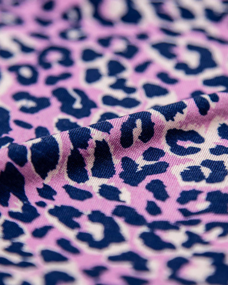 Stripe & Stare Basic Knicker Four Pack in Iridescent Leo