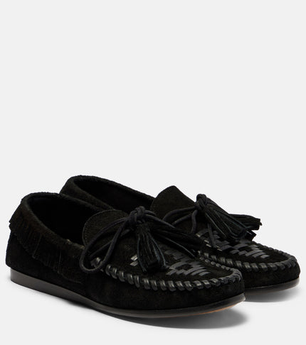 Isabel Marant Fitza Moccasin in Black