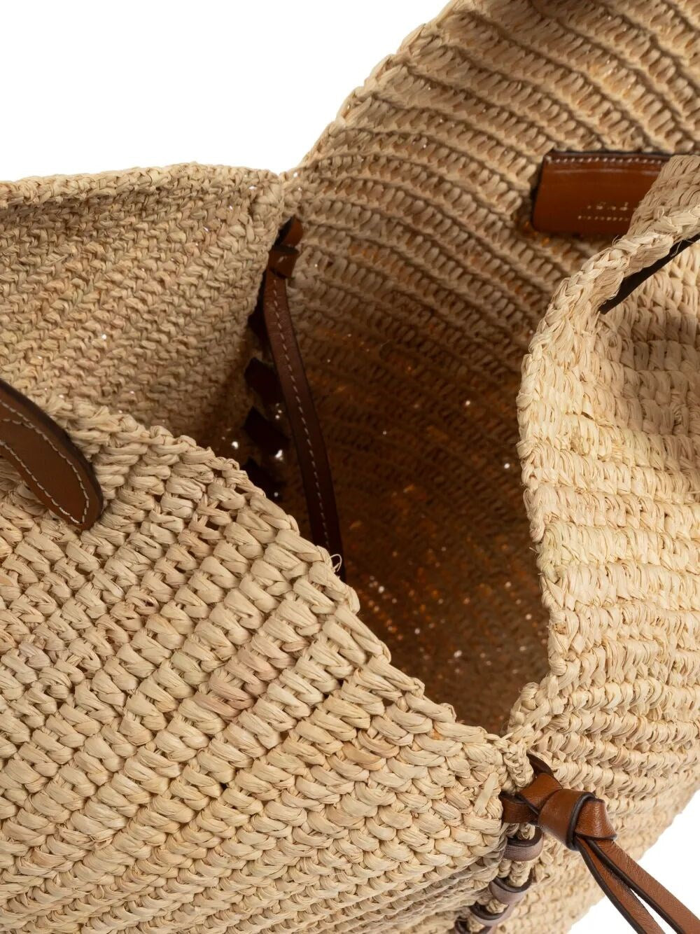 Isabel Marant Tampa Bag in Natural, Cognac