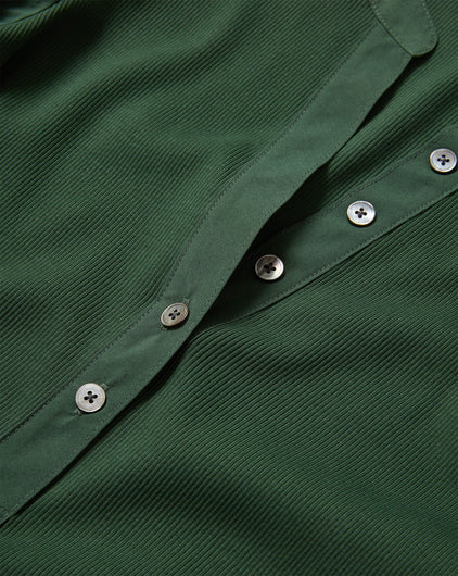 Veronica Beard Coralee Top in Dk Hunter Green