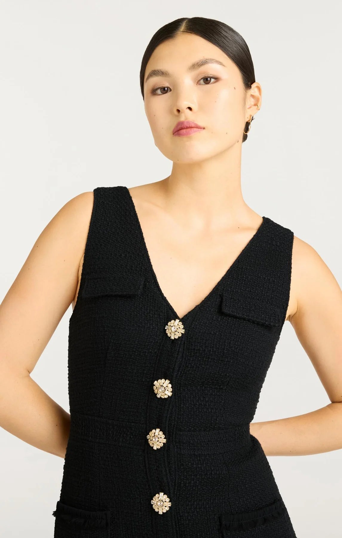 Cinq à Sept Linda Dress in Black