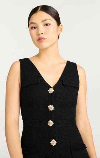 Cinq à Sept Linda Dress in Black